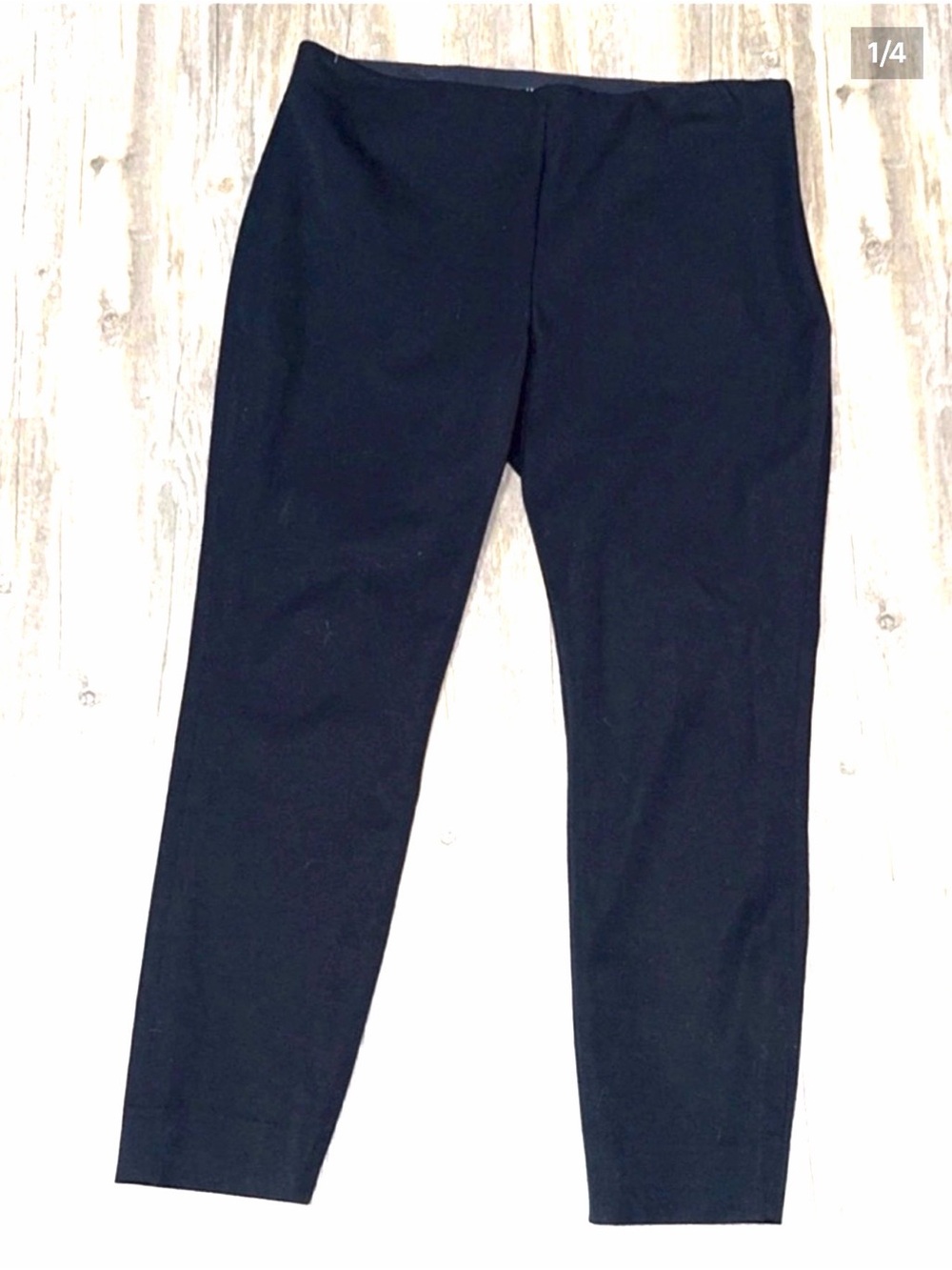 Lauren Ralph Lauren Black Skinny Leg Pants Petite Size 10